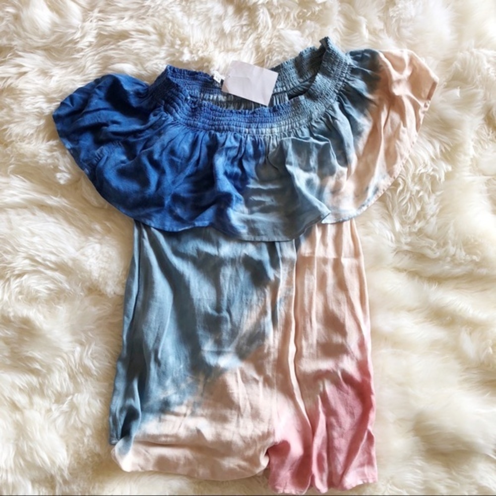Young fabulous & broke off the shoulder top shirt